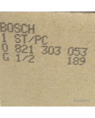 Bosch Pneumatikfilter 0821303053 OVP