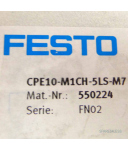 Festo Magnetventil CPE10-M1CH-5LS-M7 550224 OVP