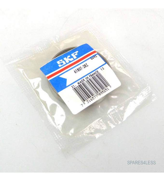 SKF Kugellager Rillenkugellager 61807-2RZ OVP