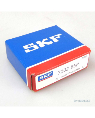 SKF Schrägkugellager 7202 BEP OVP
