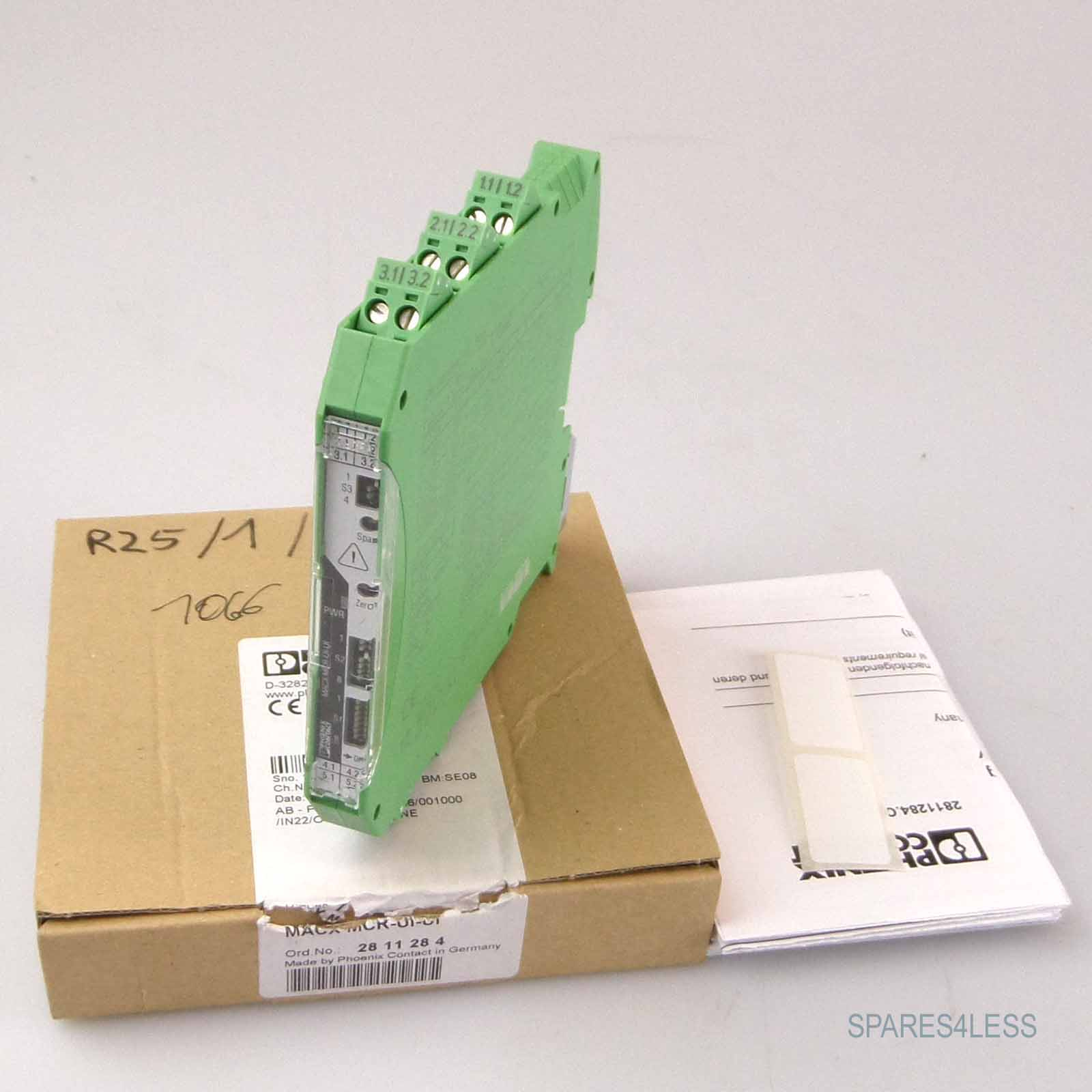 2906242 Phoenix Contact | Acondicionador de señal Phoenix Contact MACX MCR, alim. 24V dc, in
