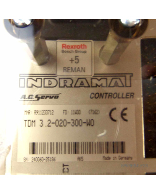 INDRAMAT AC Servo Controller TDM 3.2-020-300-W0...