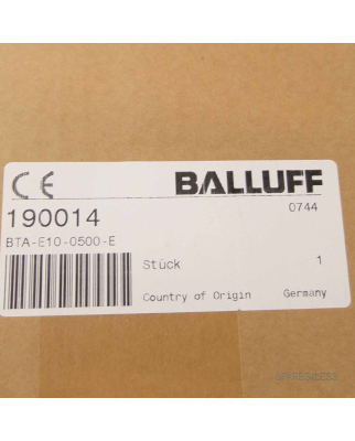Balluff Analoge Auswerteeinheit BTA-E10-0500-E SIE