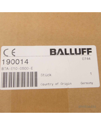 Balluff Analoge Auswerteeinheit BTA-E10-0500-E SIE