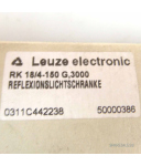 Leuze Reflexionslichtschranke RK 18/4-150 G,3000 OVP