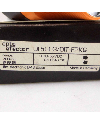 ifm efector Reflexlichttaster OI5003/OIT-FPKG OVP