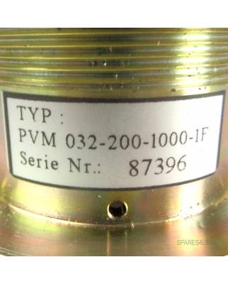 Bilz Membran-Druckluftfeder PVM 032-200-1000-1F NOV