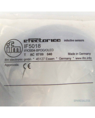 ifm efector induktiver Näherungsschalter IF5018...