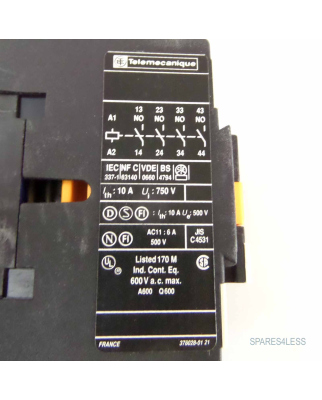 Telemecanique Hilfsschütz CA2DN40M5 023456 220V/50Hz OVP