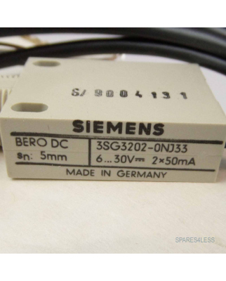 Siemens BERO Näherungsschalter 3SG3202-0NJ33 OVP
