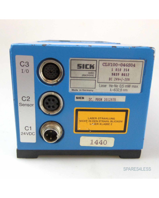 Sick Laser Scanner CLV100-046S04 1010354 GEB