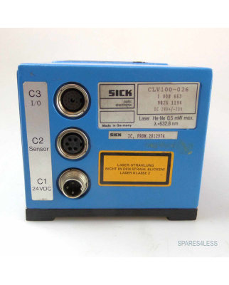 Sick Laser Scanner CLV100-026 1008663 GEB