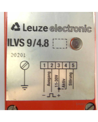 Leuze Lichtleiterverstärker ILVS 9/4.8 50014601 GEB
