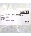 WIKA Temperaturmessgerät Cont 821.3 R73.100/2 0...60°C OVP