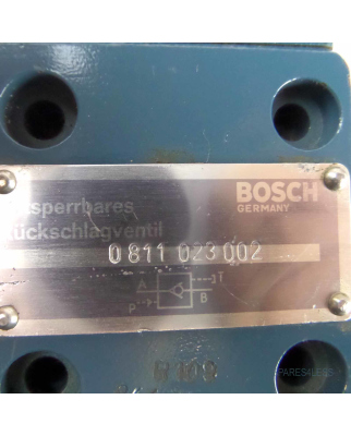 Bosch Entsperrbares R&uuml;ckschlagventil 0811023002 GEB