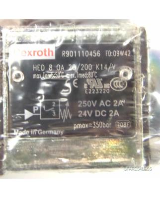 Rexroth Druckschalter HED 8 OA 20/200 K14/V R901110456 NOV