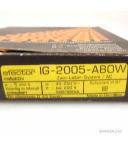 ifm efector induktiver Näherungsschalter IG-2005-ABOW OVP