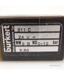 bürkert Magnetventil Typ 311C 24V 311-01.31 GEB