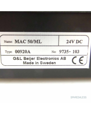 Beijer Bediengerät Operator Panel MAC50/ML Type...