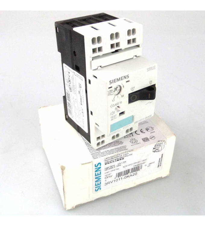 Siemens Leistungsschalter 3RV1011-0KA20 OVP