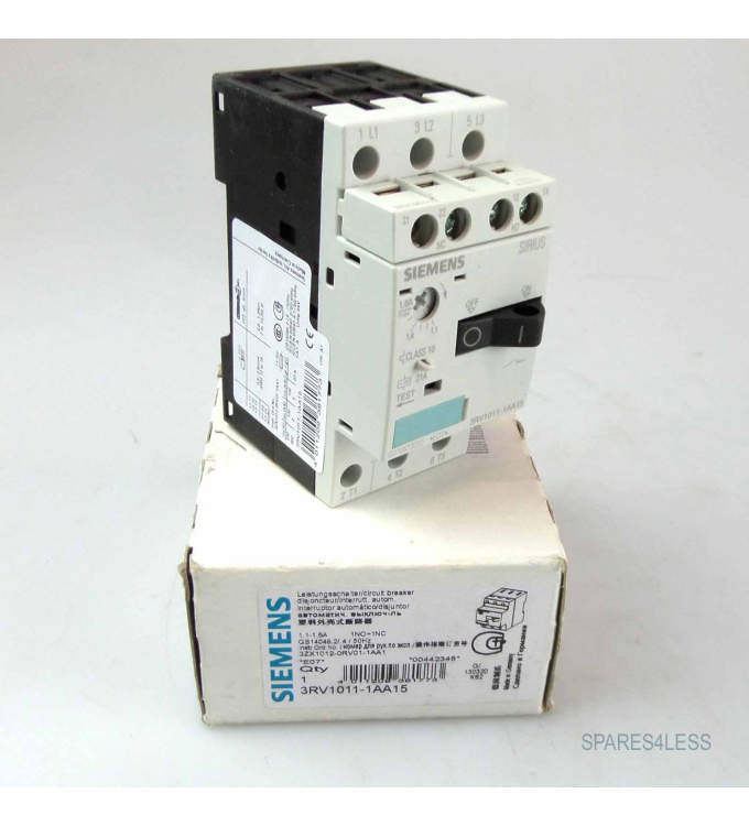 Siemens Leistungsschalter 3RV1011-1AA15 OVP