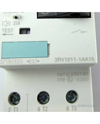 Siemens Leistungsschalter 3RV1011-1AA15 OVP