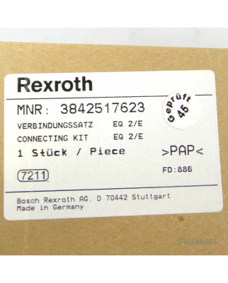 Rexroth Verbindungsatz EQ 2/E 3842517623 OVP