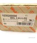Weidmüller Reihenklemme WDL2.5/L/L/PE 1030200000 (49Stk.) OVP