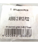ifm electronic T-Verteiler ASBS 2 M12 P22 OVP