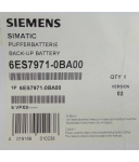 Simatic S7 Pufferbatterie 6ES7971-0BA00 OVP