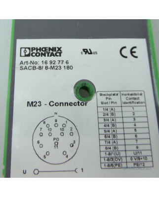 Phoenix Contact Sensor-/Aktor-Box SACB-8/8-M23 180 NOV