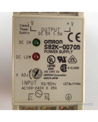 Omron Schaltnetzteil S82K-00705 GEB