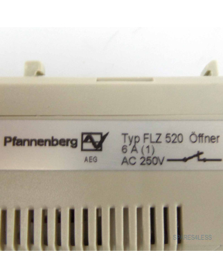 Pfannenberg Öffner Thermostat FLZ 520 6A AC 250V GEB