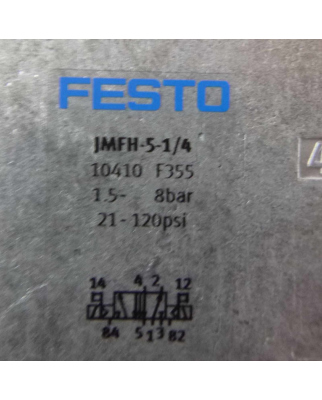 Festo Magnetventil JMFH-5-1/4 10410 OVP