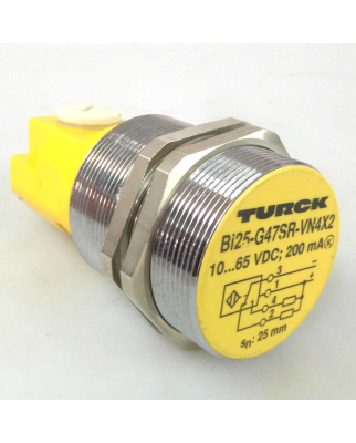 Turck induktiver Sensor BI25-G47SR-VN4X2 GEB