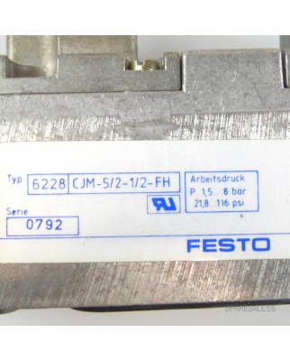 Festo Magnetventil CJM-5/2-1/2-FH 6228 #K2 OVP