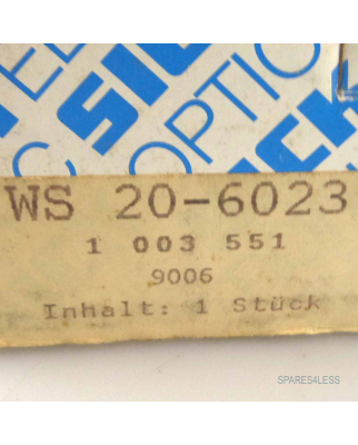SICK Einweg-Lichtschranke WS20-6023 1003551 OVP