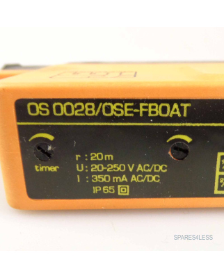 ifm efector Einweglichtschranke OS0028 OSE-FBOAT OVP