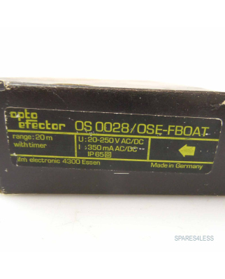 ifm efector Einweglichtschranke OS0028 OSE-FBOAT OVP
