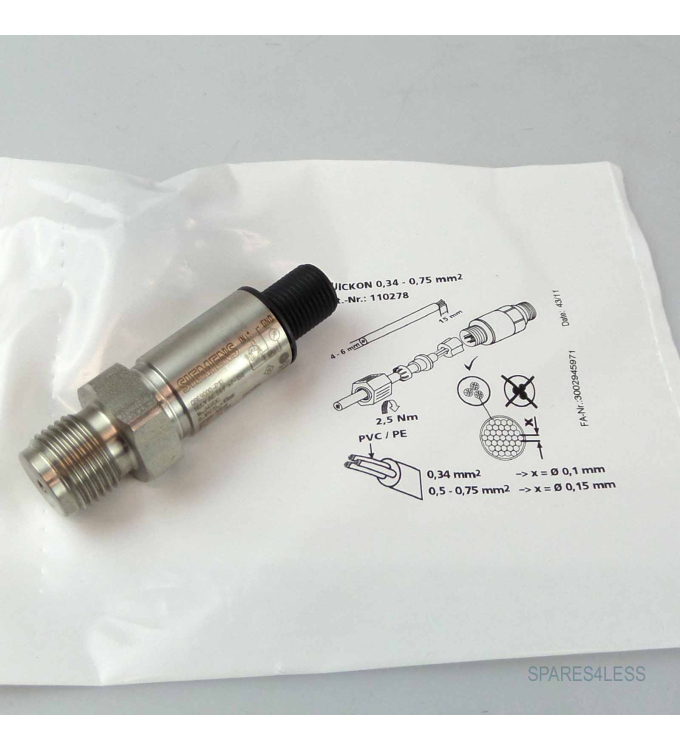 Siemens Relativdrucksensor QBE9000-P10 NOV