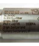 Siemens Relativdrucksensor QBE9000-P10 NOV