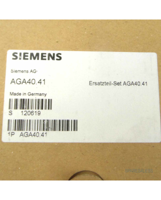 Siemens Druckschalteranschlussplatte AGA40.41 OVP