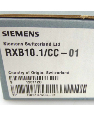 Siemens Raum-Controller RXB10.1/CC-01 OVP