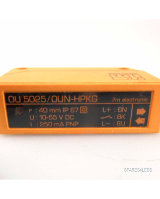 ifm Reflexionslichtschranke OU5025 OUN-HPKG OVP