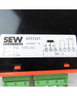 SEW Eurodrive Gleichrichter BME 1,5 8257221 #K2 GEB
