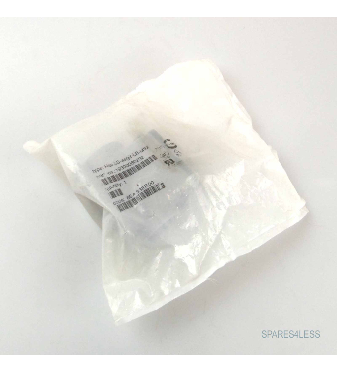 Harting Sockelgehäuse Han 6B-asg2-LB-M32 19300060292 OVP