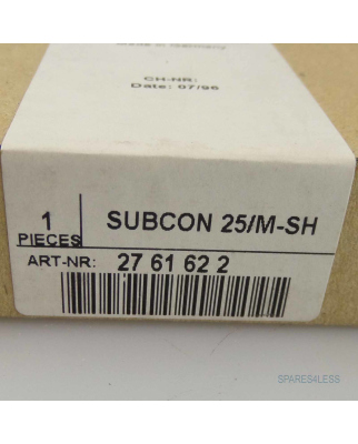 Phoenix Contact D-SUB-Stecker SUBCON 25/M-SH 2761622 SIE