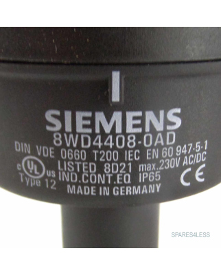 Siemens Anschlusselement 8WD4408-0AD GEB