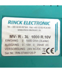 RINCK ELECTRONIC Messverstärker MV-R-3L 1000R.10V GEB