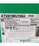 Schneider Electric Frequenzumrichter ALTIVAR 61 ATV61WU15N4ZH28 940584 OVP